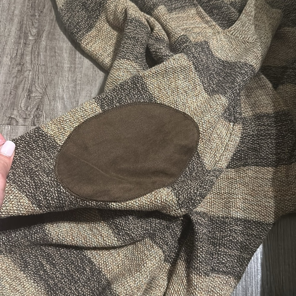 Chaps
Striped Buttoned Mockneck Sweater - Picture 4 of 4